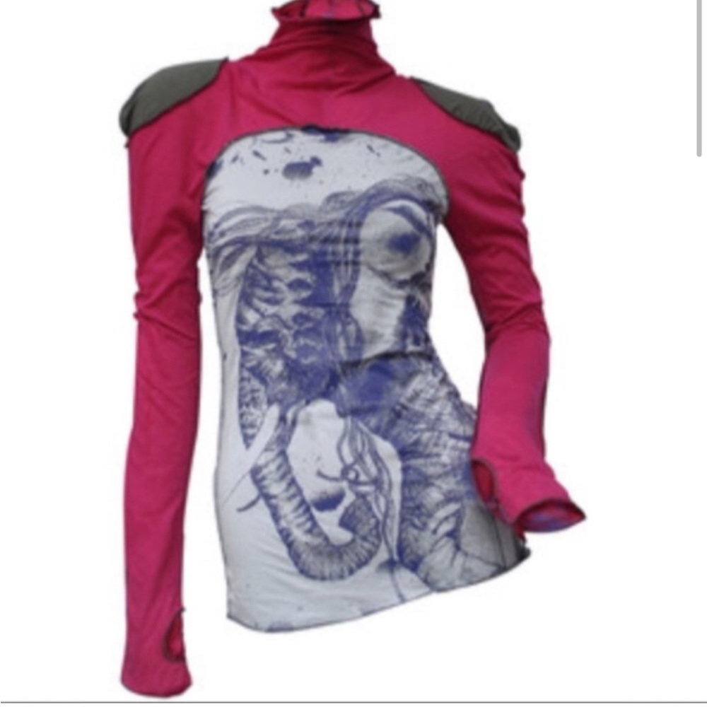 NUVULA Avante Garde Designer elephant top